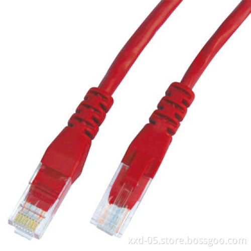 Cat5e Patch Cords, 24AWG, Bare Copper Conductor, PVC Jacket Pass Fluke Test, 100MHz Frequency